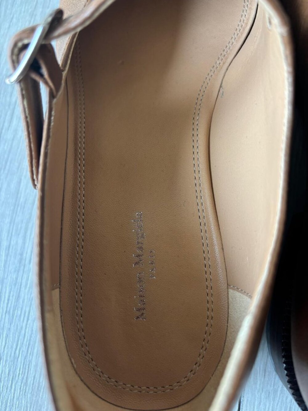 Rare Maison Margiela Tabi Mary Jane Flats - Picture 7 of 10